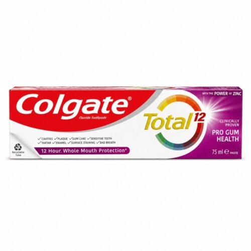 "Colgate" Total 12 Hour Whole Mouth Protection 75 ml - كولجيت حماية كاملة للفم لمدة 12 ساعة