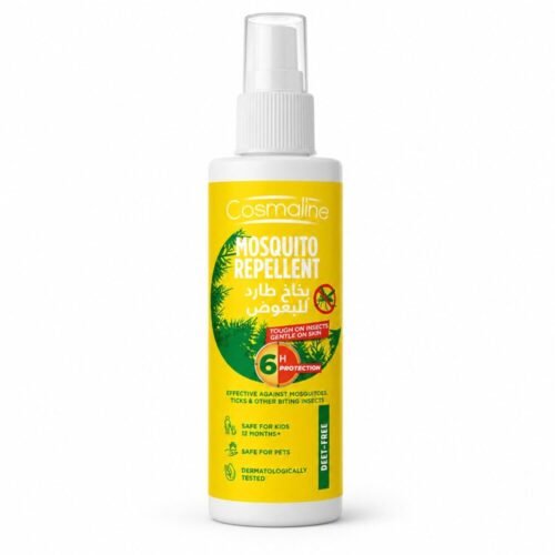 "Cosmaline" Mosquito Repellent 125 ml - بخاخ للجسم طارد للبعوض