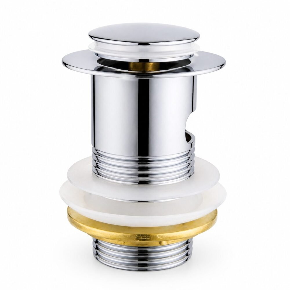 "Sunny" Click Clack Pop-Up Drain Stopper 8*6 cm - مصرف وسدادة مجلى حمام بنظام ضغط