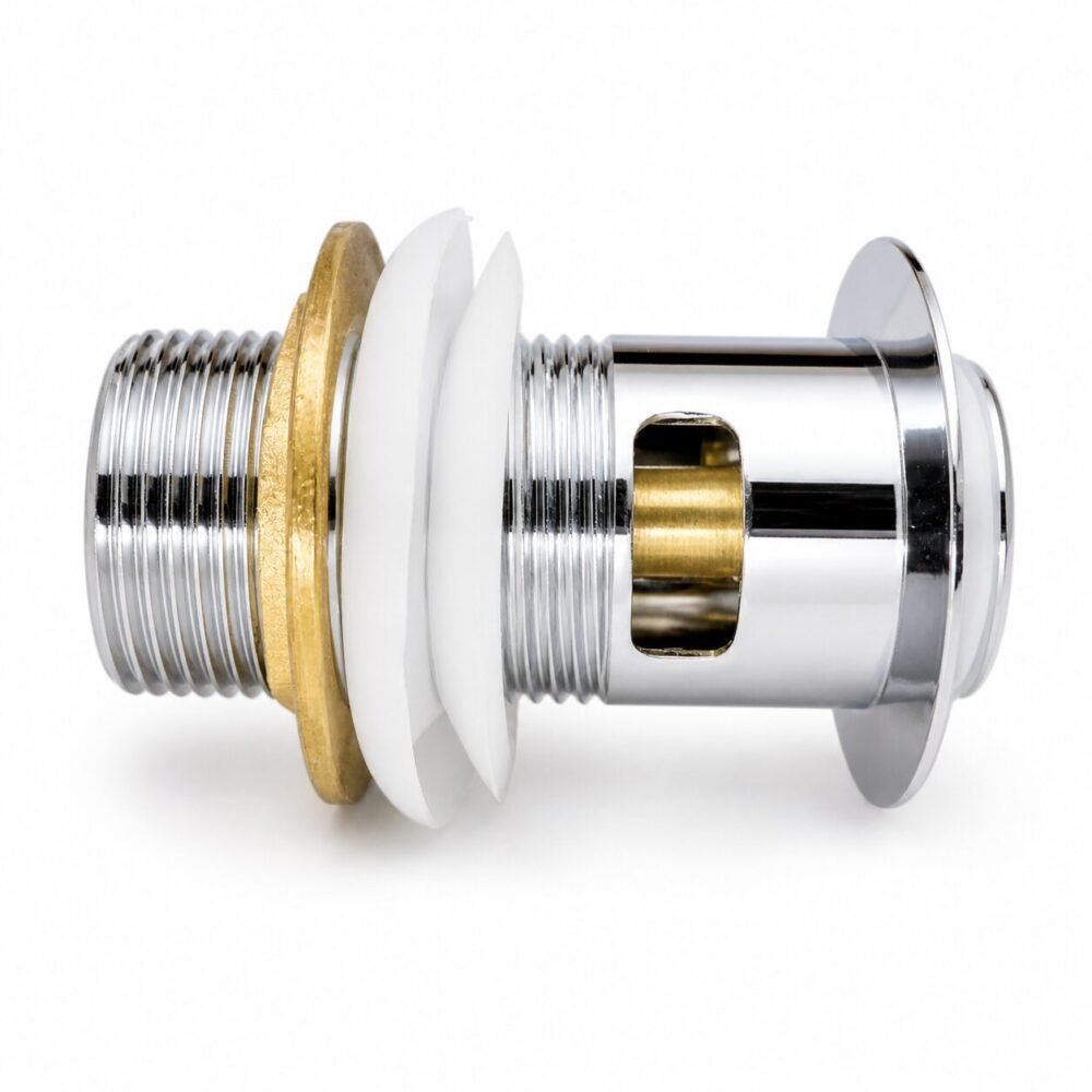 "Sunny" Click Clack Pop-Up Drain Stopper 8*6 cm - مصرف وسدادة مجلى حمام بنظام ضغط