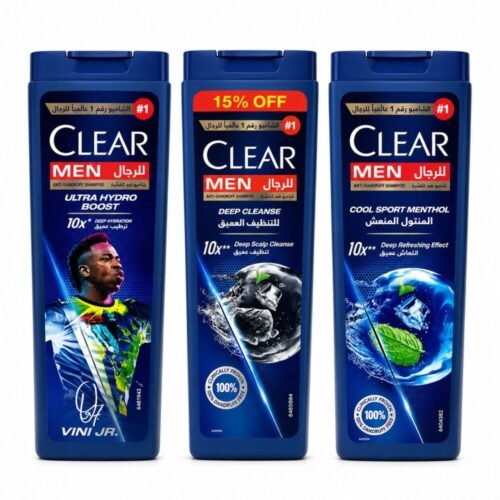 "CLEAR" Anti-Dandruff Shampoo for MEN 360 ml - شامبو كلير
