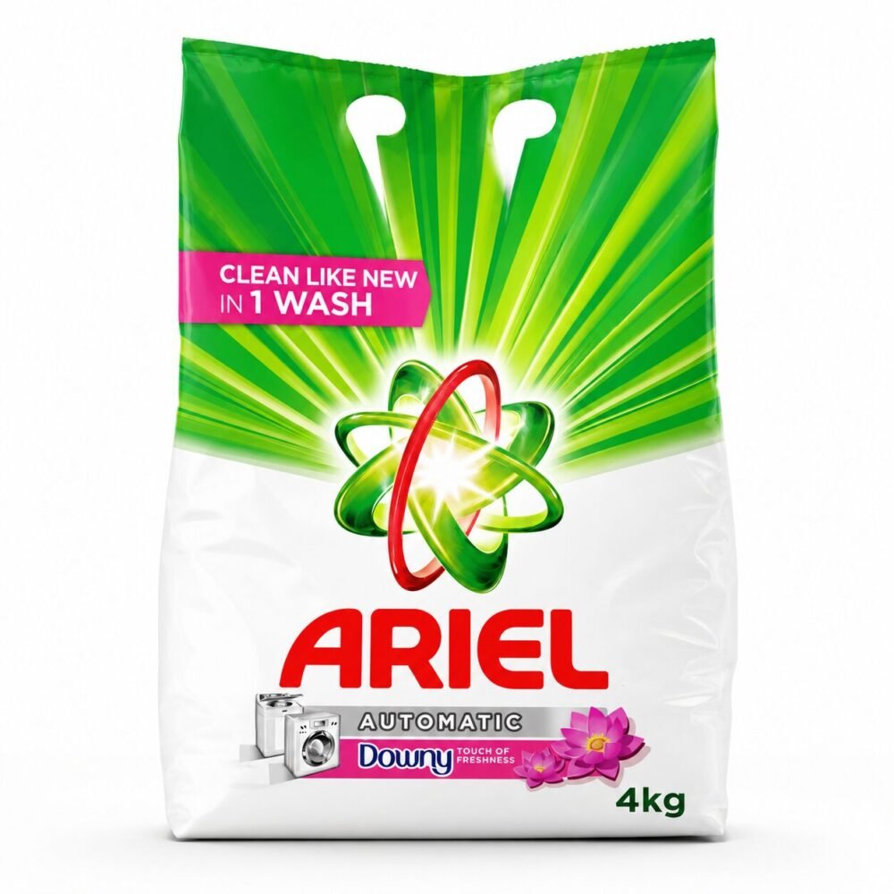 "ARIEL" Automatic Laundry Detergent Powder 4 kg - اريال مسحوق بودر للغسيل