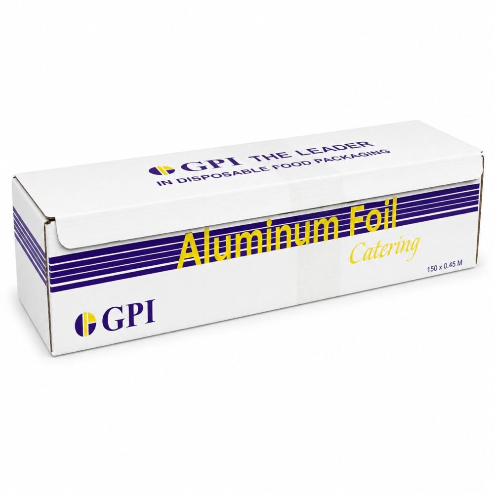 "GPI" Aluminium Foil 150m*45cm - رول ألمنيوم