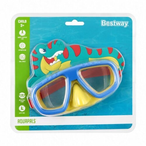 "Bestway" Kids' Swim Goggles +3 - نظارات سباحة للأطفال
