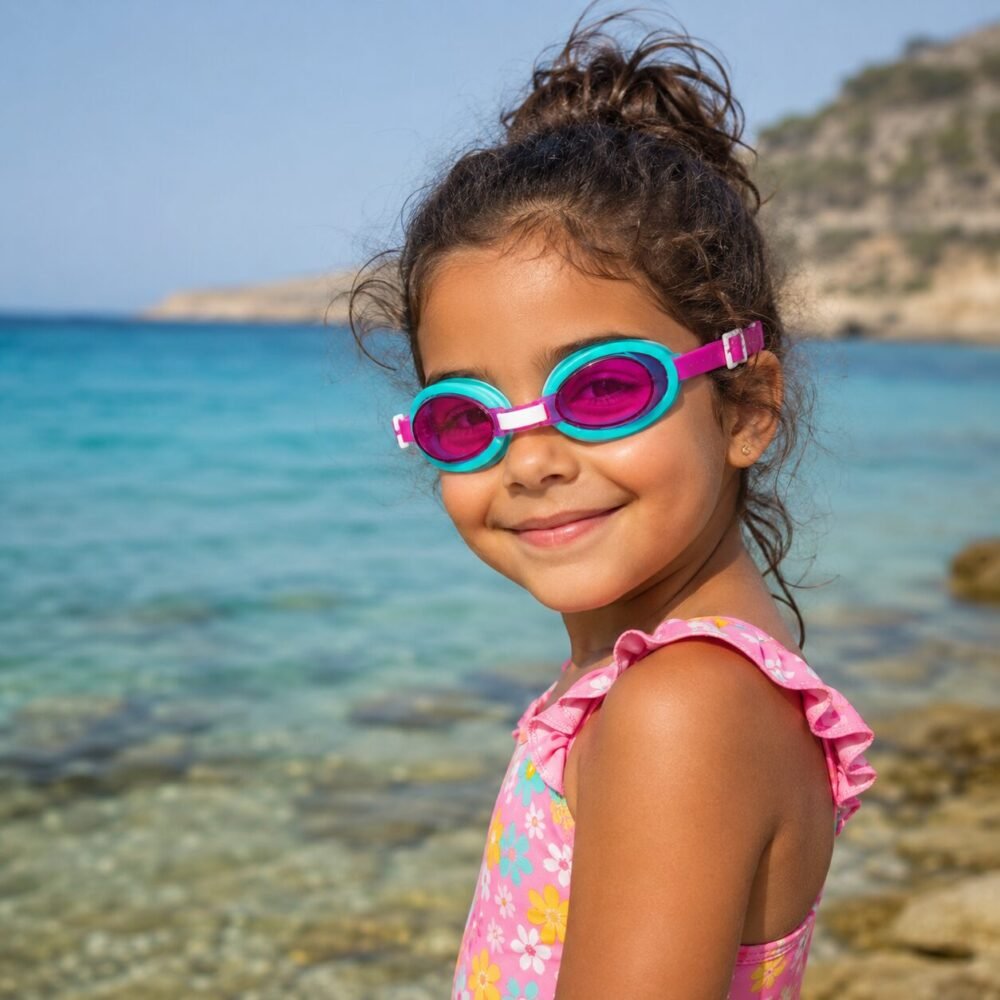 "Bestway" Kids' Swim Goggles +3 - نظارات سباحة للأطفال