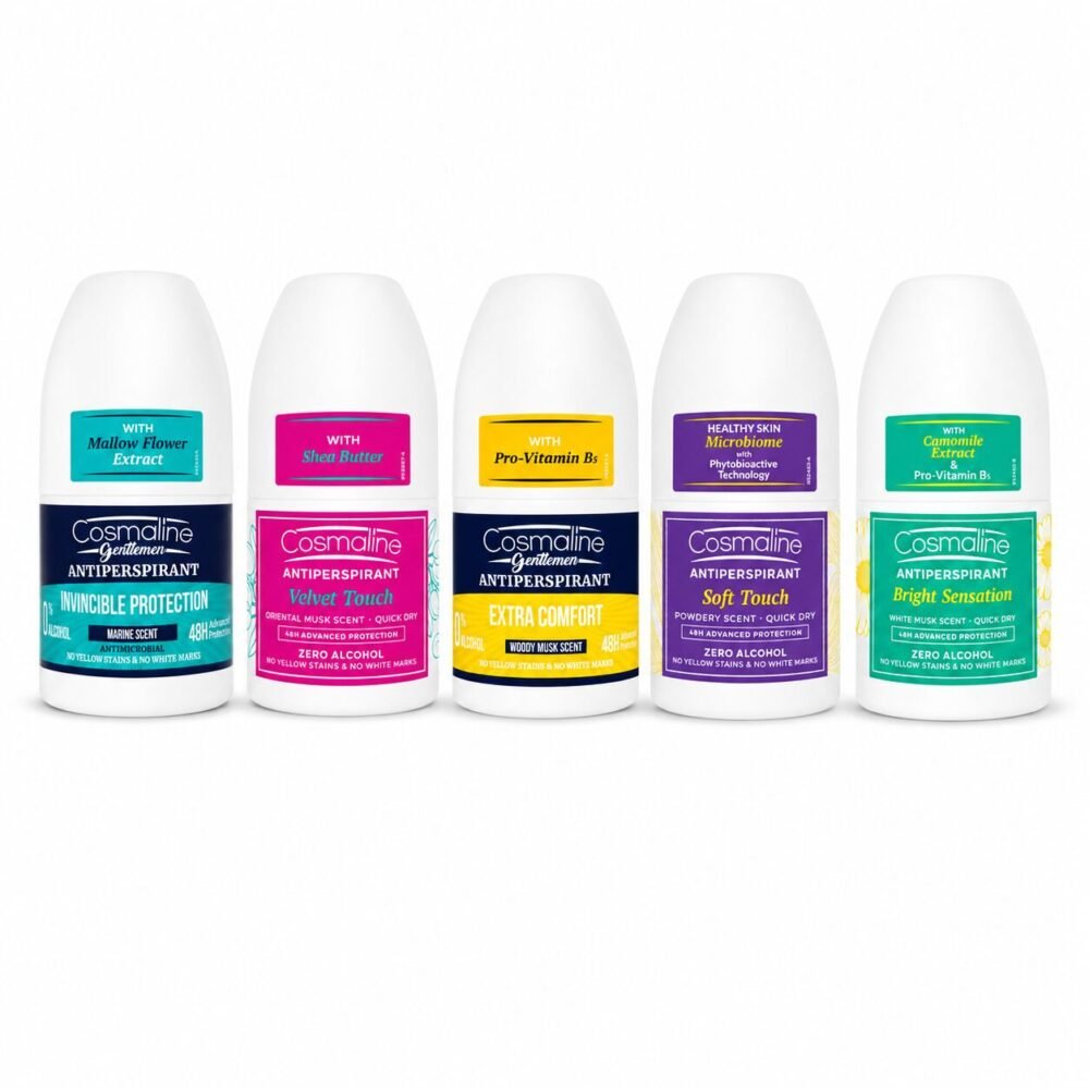 "Cosmaline" Antiperspirant Roll-On  48h 50 ml - كوزمالين مضاد التعرّق