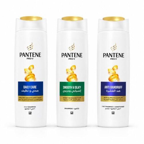 "PANTENE" PRO-V Shampoo 375/400 ml - شامبو بانتين