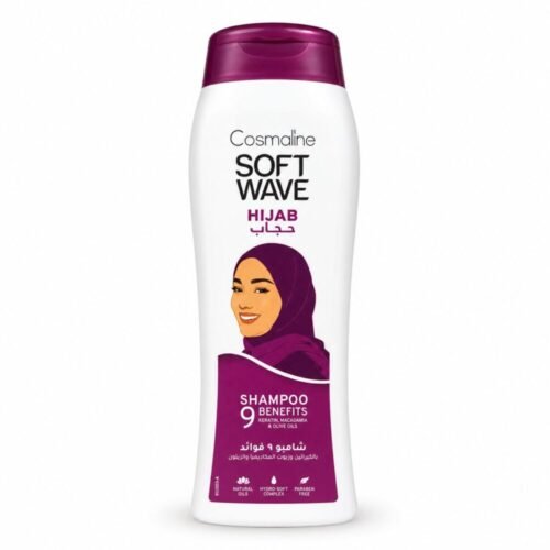 file_000000003ca471f495a53469aace1b81 "Cosmaline Soft Wave" Hijab Shampoo 400 ml - شامبو 9 فوائد بالكيراتين وزيوت المكاديميا والزيتون