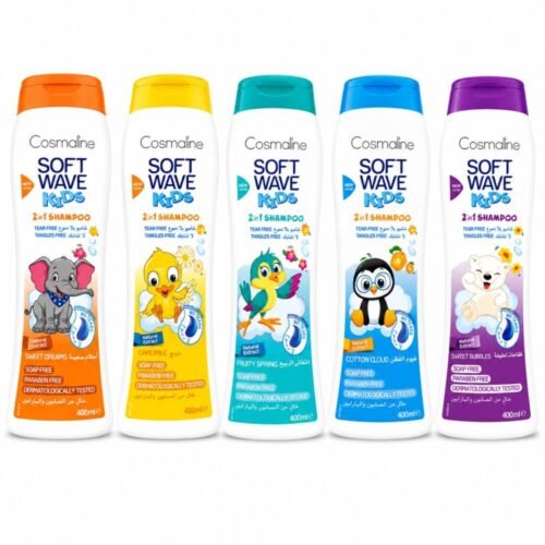 "Cosmaline Soft Wave" Kids 2in1 Shampoo 400ml - شامبو بلا دموع