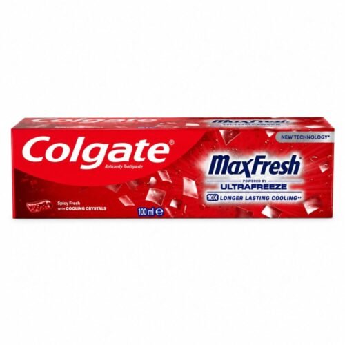 "Colgate" Max Fresh Spicy Fresh With Cooling Crystals 100 ml - كولجيت شعور بالإنتعاش أطول 10 أضعاف