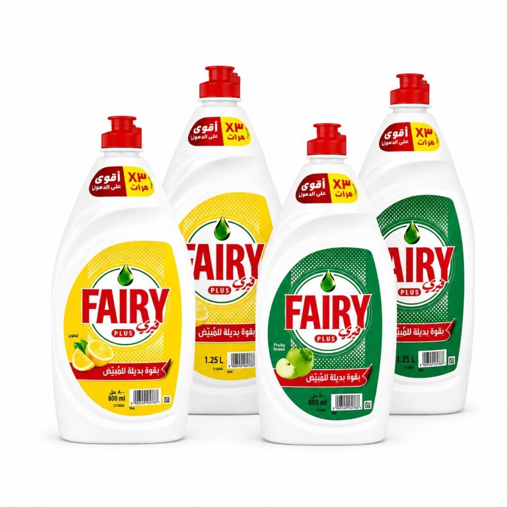 "Fairy plus" Dishwashing Liquid  800ml / 1.25L - سائل جلي فيري بلس
