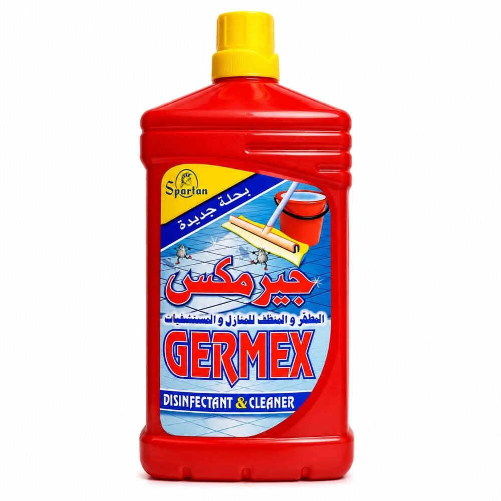 "Spartan GERMEX" Disinfectant and Cleaner 1.2/2/4L - جيرمكس المطهّر والمنظّف للمنازل والمستشفيات