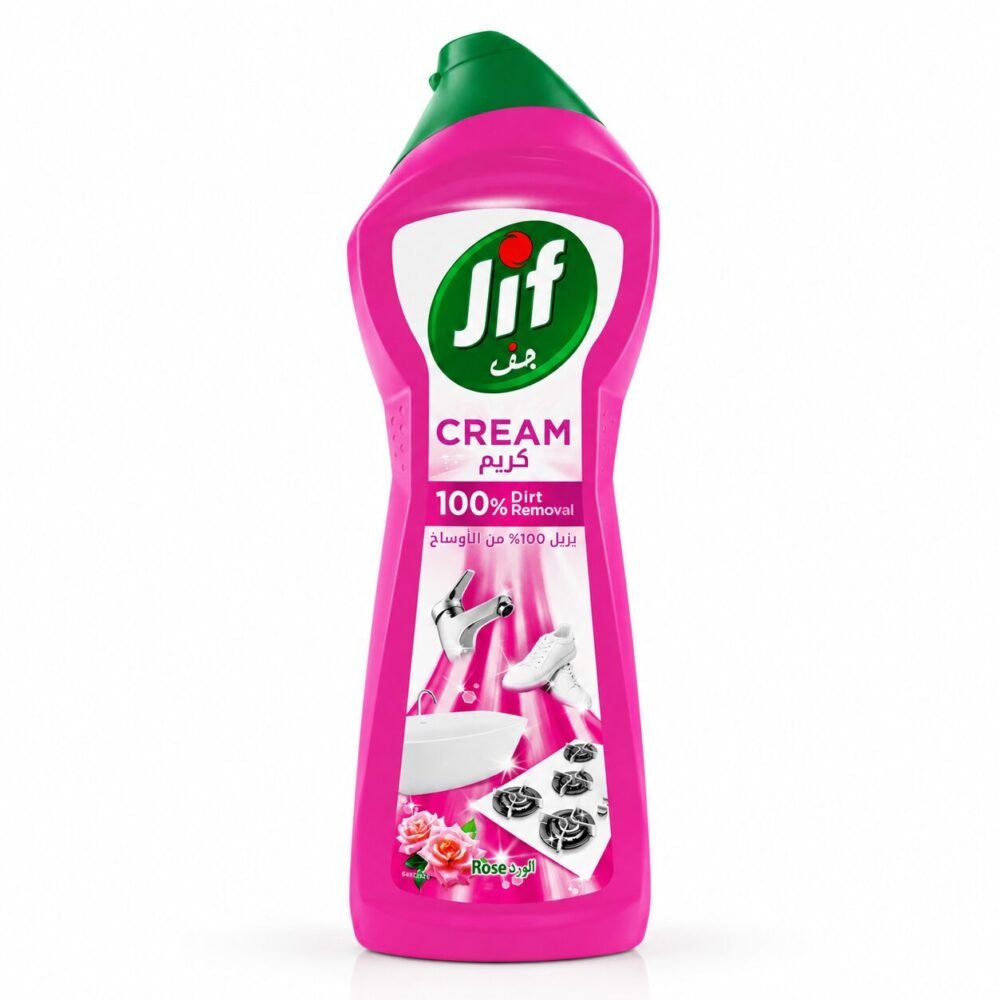 "Jif" Cream 100% Dirt Removal 500/750 ml - جف كريم يزيل الأوساخ