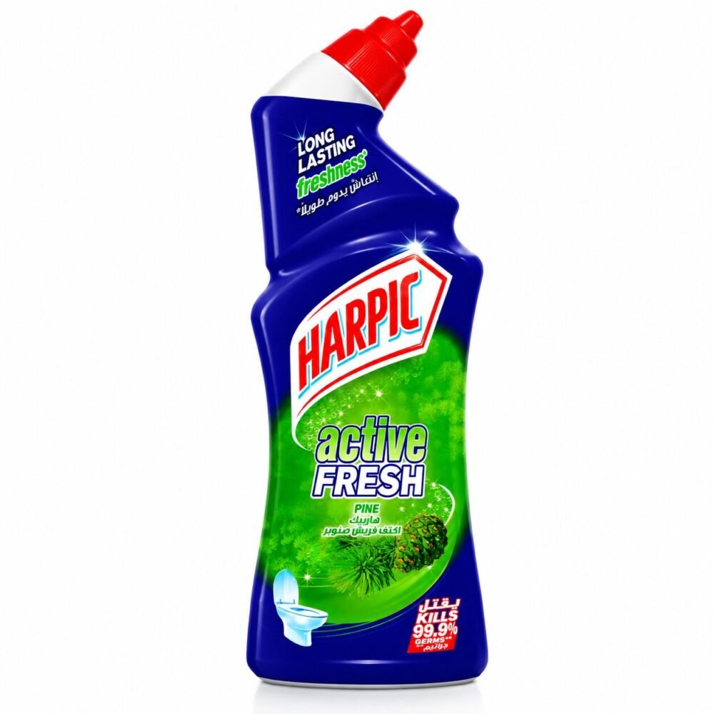 "HARPIC" Active Fresh 750ml - هاربيك منظّف, ملمّع ومطهّر المراحيض