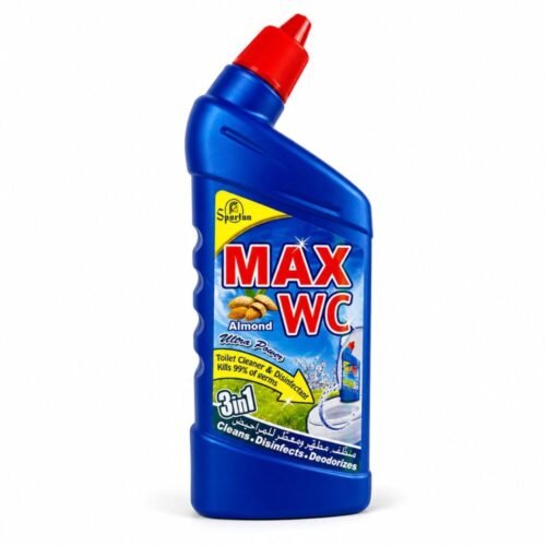"Spartan MAX WC" 3in1 600cc - منظّف ,مطهّر ومعطّر للمراحيض