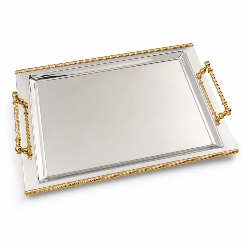 "Phoenix" Luxury Tray 31.5*48.5 cm - صينية تقديم فخمة