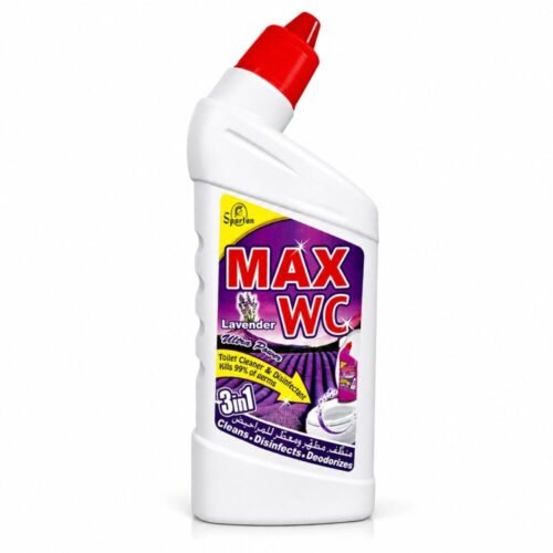 "Spartan MAX WC" 3in1 600cc - منظّف ,مطهّر ومعطّر للمراحيض
