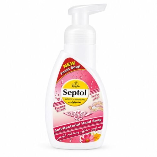 "Spartan Septol" Anti-Bacterial Hand Foam Soap 500 ml - سبتول صابون مطهّر ومعقّم لليدين