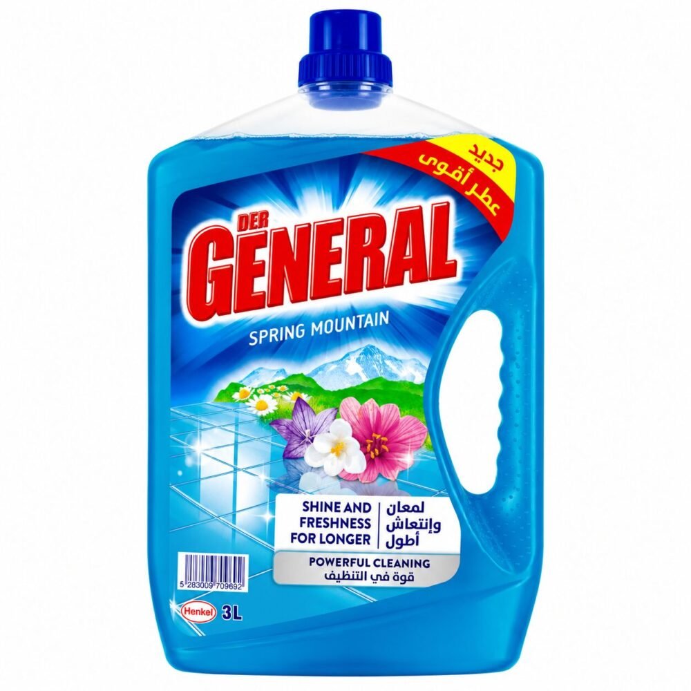 "DER GENERAL" Powerful Cleaning 3L - در جنرال منظف ومعطر أرضيات