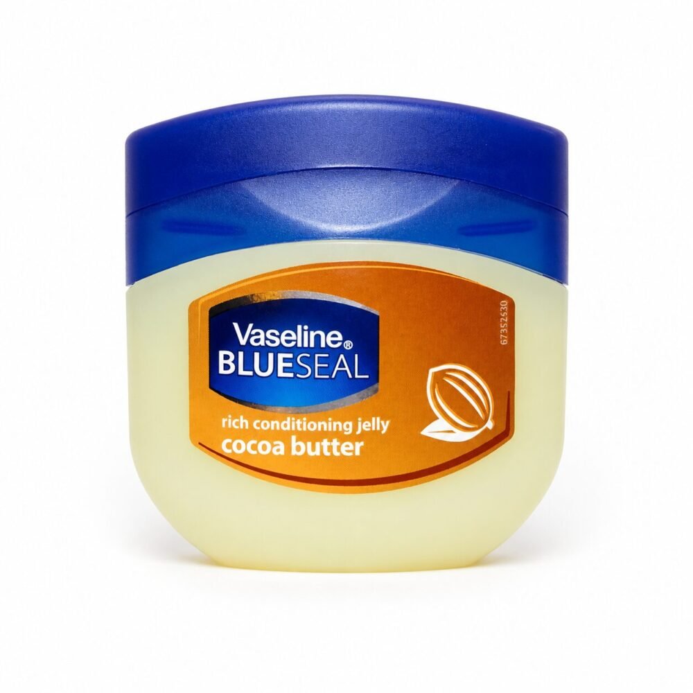 "Vaseline" Blue seal Rich Conditioning Jelly Cocoa Butter 100 ml - فازلين جيلي