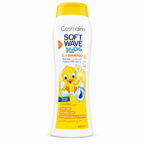 "Cosmaline Soft Wave" Kids 2in1 Shampoo 400ml - شامبو بلا دموع