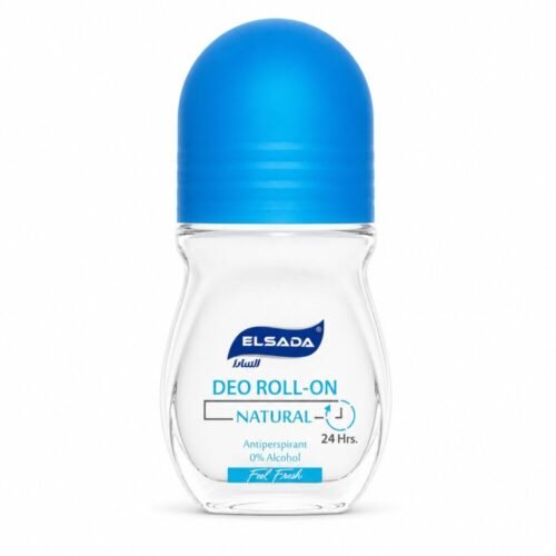 "ELSADA" Deo Roll-On Antiperspirant 0% Alcohol 24h 50 ml - مضاد تعرّق
