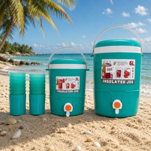 Insulated Jug 3/6 L - طقم براد مياة