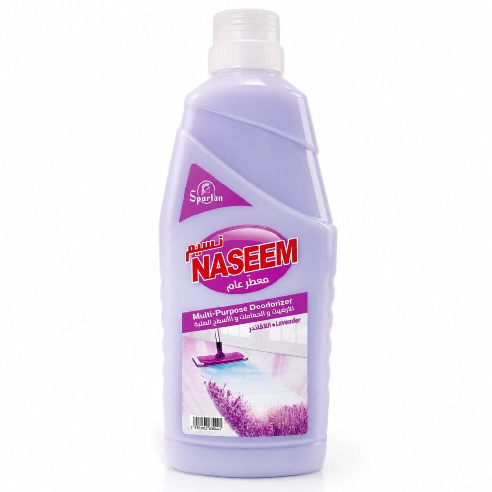 "Spartan NASEEM" Multi-Purpose Deodorizer 2L - معطّر للأرضيات والحمامات والأسطح الصلبة