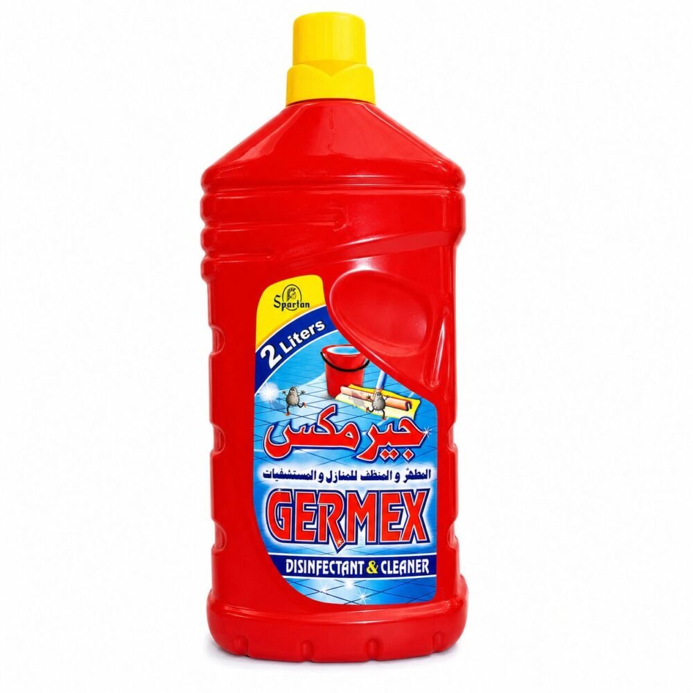 "Spartan GERMEX" Disinfectant and Cleaner 1.2/2/4L - جيرمكس المطهّر والمنظّف للمنازل والمستشفيات