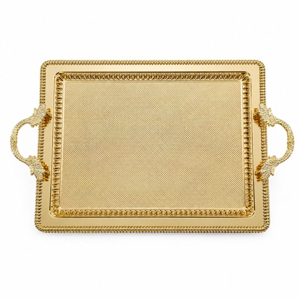 "DALGIC" Luxury Tray 32*44 cm - صينية تقديم فخمة