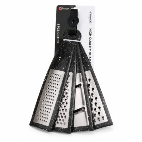 "Phoenix" 4 pcs Handheld Grater Set  29 cm - طقم مبشرات يدوية متعددة الإستخدامات