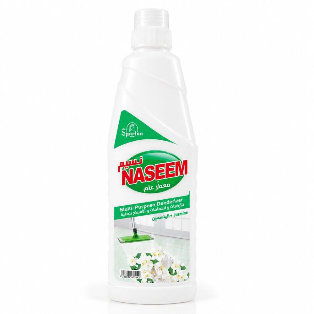 "Spartan NASEEM" Multi-Purpose Deodorizer 1L - معطّر للأرضيات والحمامات والأسطح الصلبة