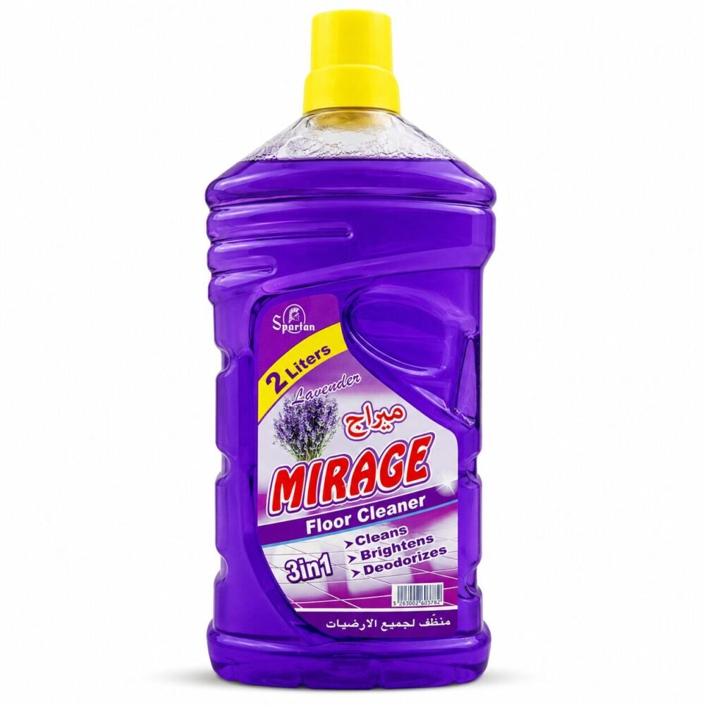 "Spartan MIRAGE" Floor Cleaner 3in1  2L - منظّف لجميع الأرضيات