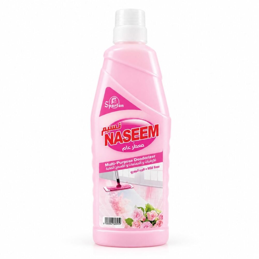 "Spartan NASEEM" Multi-Purpose Deodorizer 1L - معطّر للأرضيات والحمامات والأسطح الصلبة
