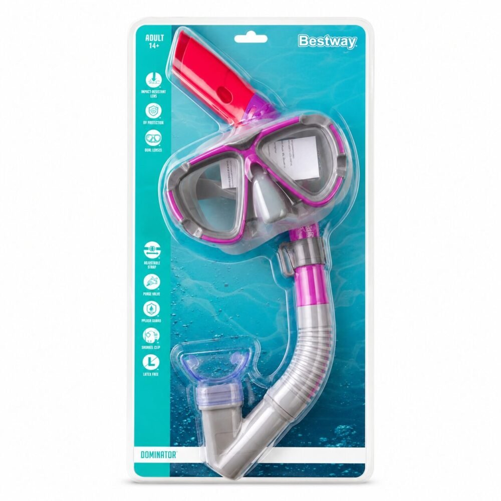 "Bestway" Smorkeling Mask Set - قناع غوص وأنبوب تنفس