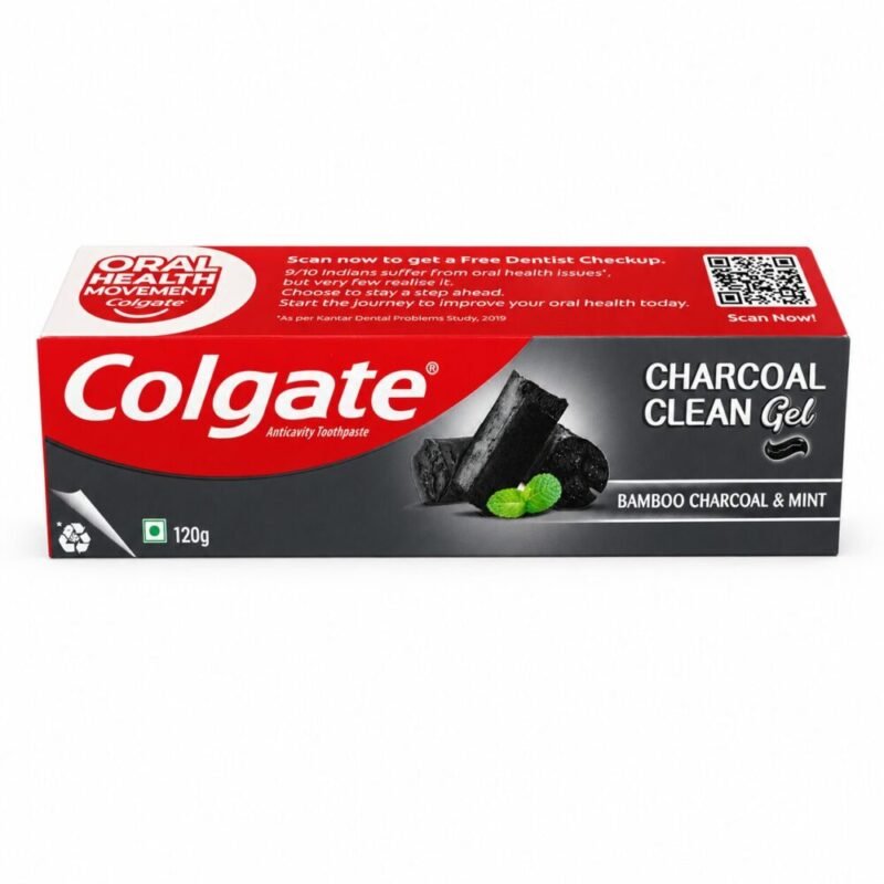 "Colgate" Charcoal Clean Gel 120 g - كولجيت مع فحم الخيزران والنعناع
