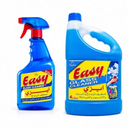 "Spartan Easy" Glass Cleaner 825 ml /4 L - إيزي منظف الزجاج ,المرايا ,الألمنيوم والفورمايكا