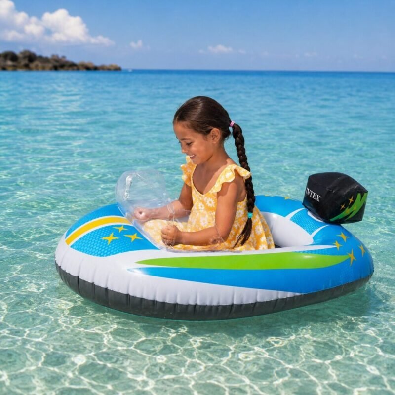 "Intex" Kids Inflatable Boat 1.09m*74cm - قارب مطاطي للأطفال