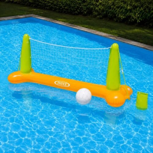 "Intex" Inflatable Pool Volleyball Set 2.39 m*64 cm*91 cm  - لعبة كرة طائرة عائمة
