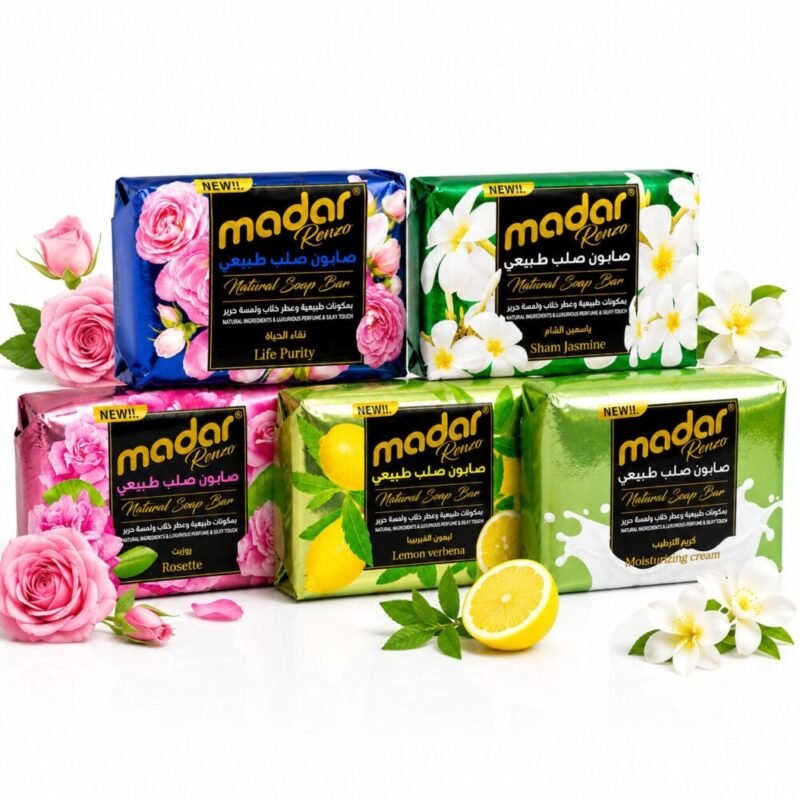 "madar Renzo" Natural Soap Bar 110 g - صابون صلب طبيعي
