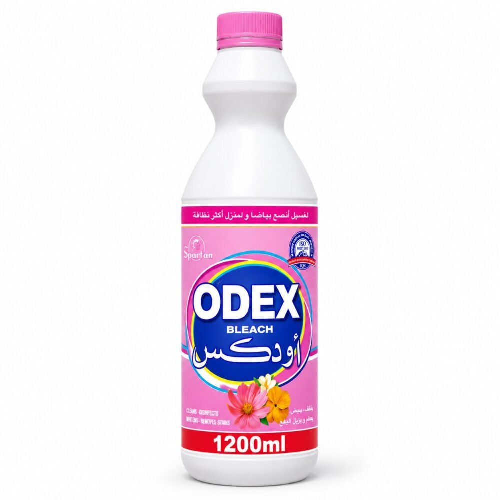 "Spartan ODEX" Bleach Cleaner and Disinfectant 1200ml / 4kg - أودكس كلور مبيّض ومعقّم