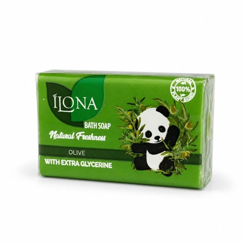 "ILONA" Olive Bath Soap With Extra Glycerine 140 g - صابون إستحمام إلونا بالزيتون