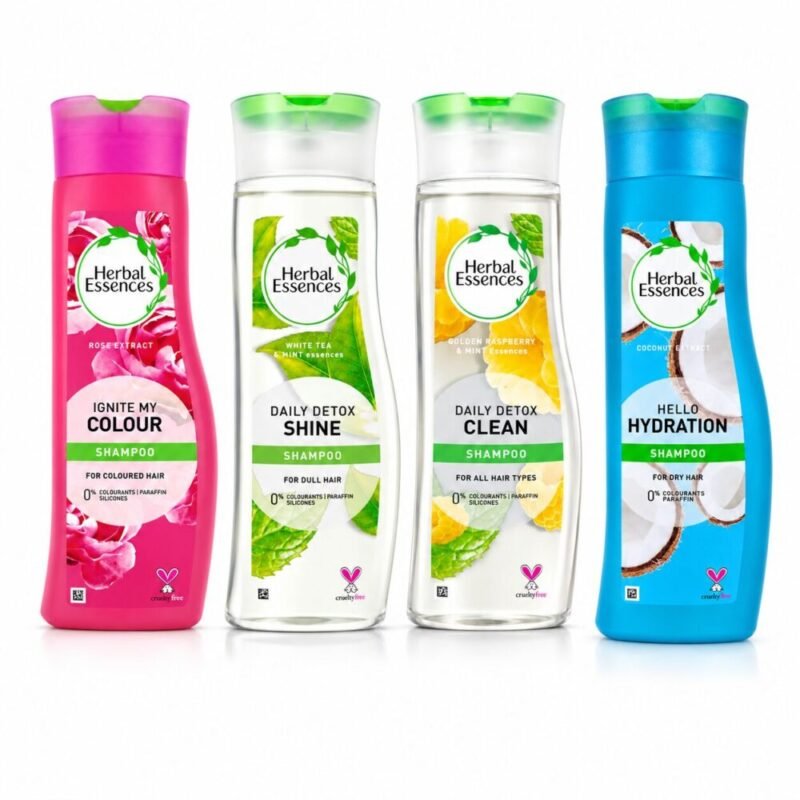 "Herbal Essences" Shampoo 0% Colourants Paraffin 400 ml - شامبو
