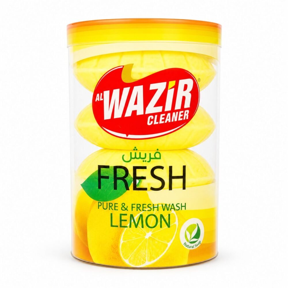 "Al WAZIR Cleaner" Beauty Soap Fresh 4pcs - صابون الوزير