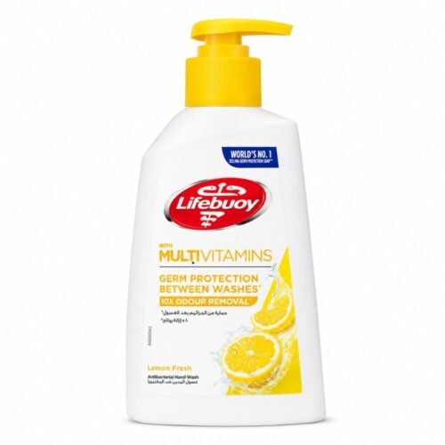 "Lifebuoy" Antibacterial Hand Wash With Multi Vitamins 200 ml -  غسول اليدين المضاد للبكتيريا
