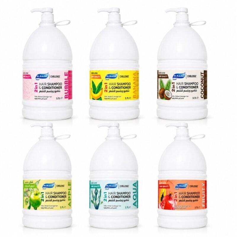 "ELSADA" Hair Shampoo & Conditioner 3.7L - شامبو وبلسم للشعر