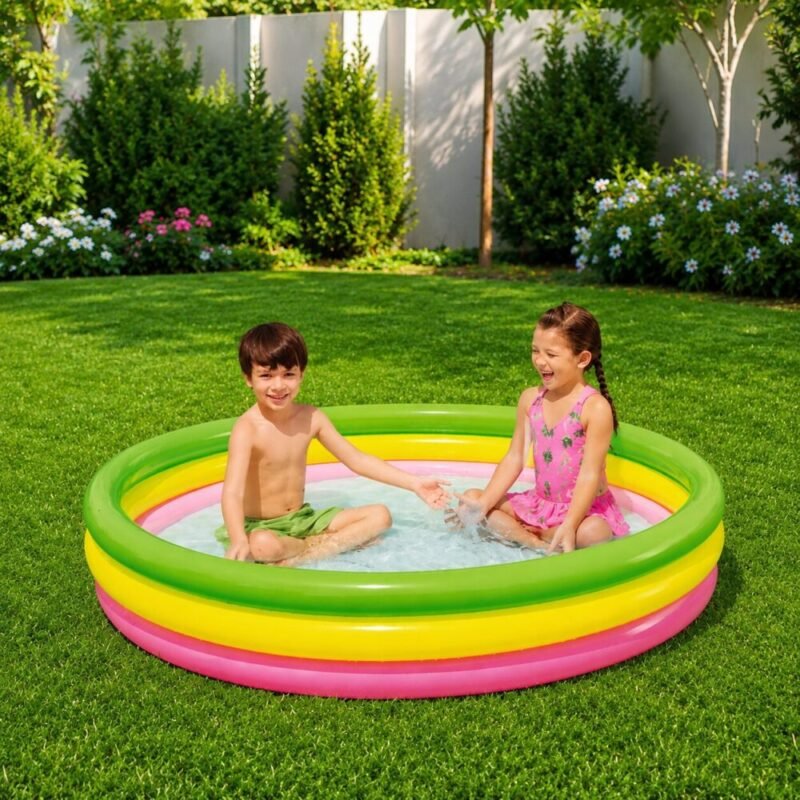"Bestway" Inflatable Kids Pool 1.52m*30cm -  مسبح أطفال قابل للنفخ