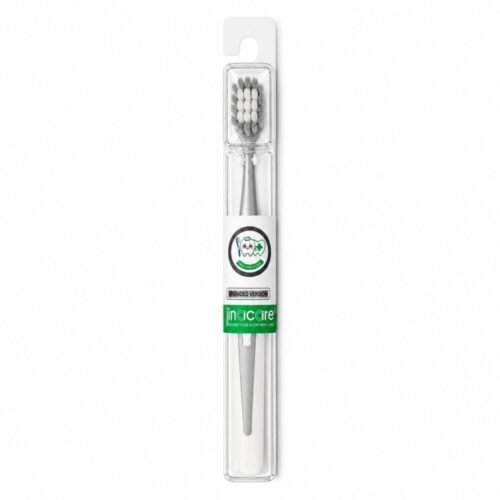 "Jinacare" Travel Toothbrush Extremely Soft With Protective Case - فرشاة أسنان مع علبة واقية