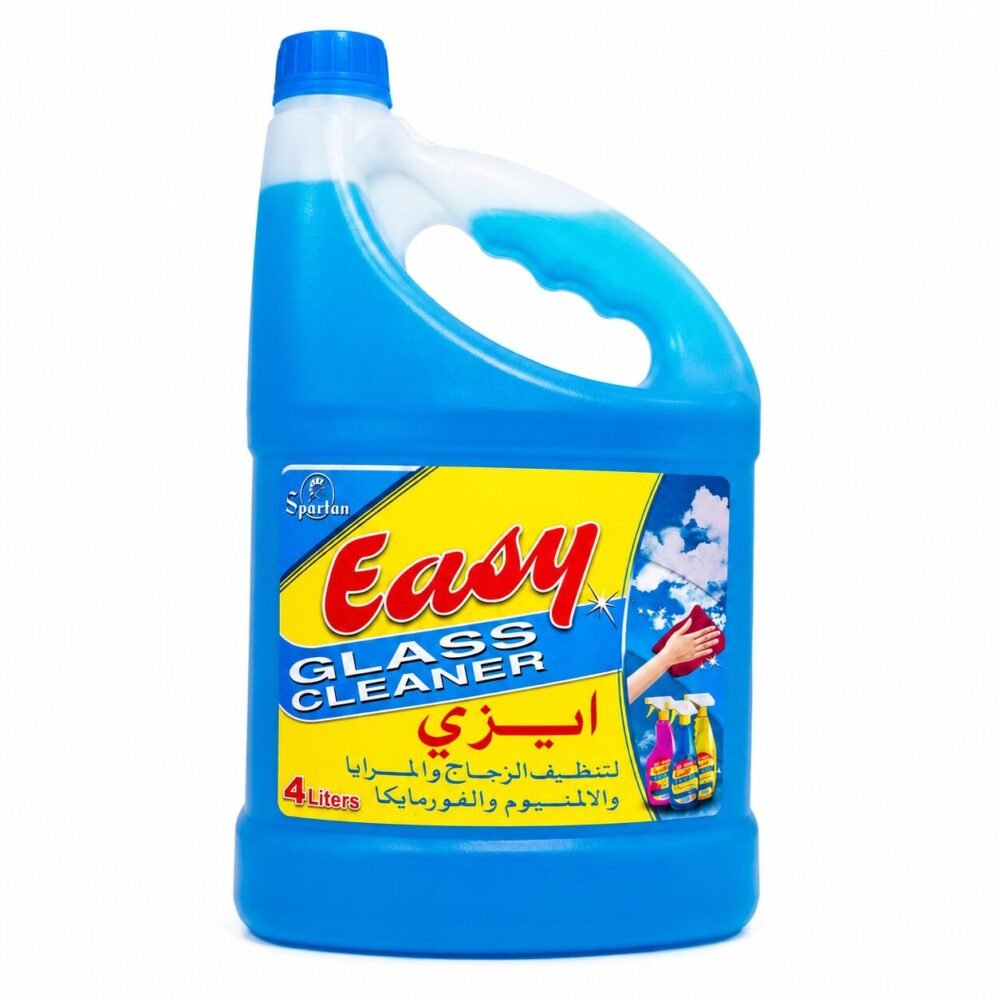 "Spartan Easy" Glass Cleaner 825 ml /4 L - إيزي منظف الزجاج ,المرايا ,الألمنيوم والفورمايكا