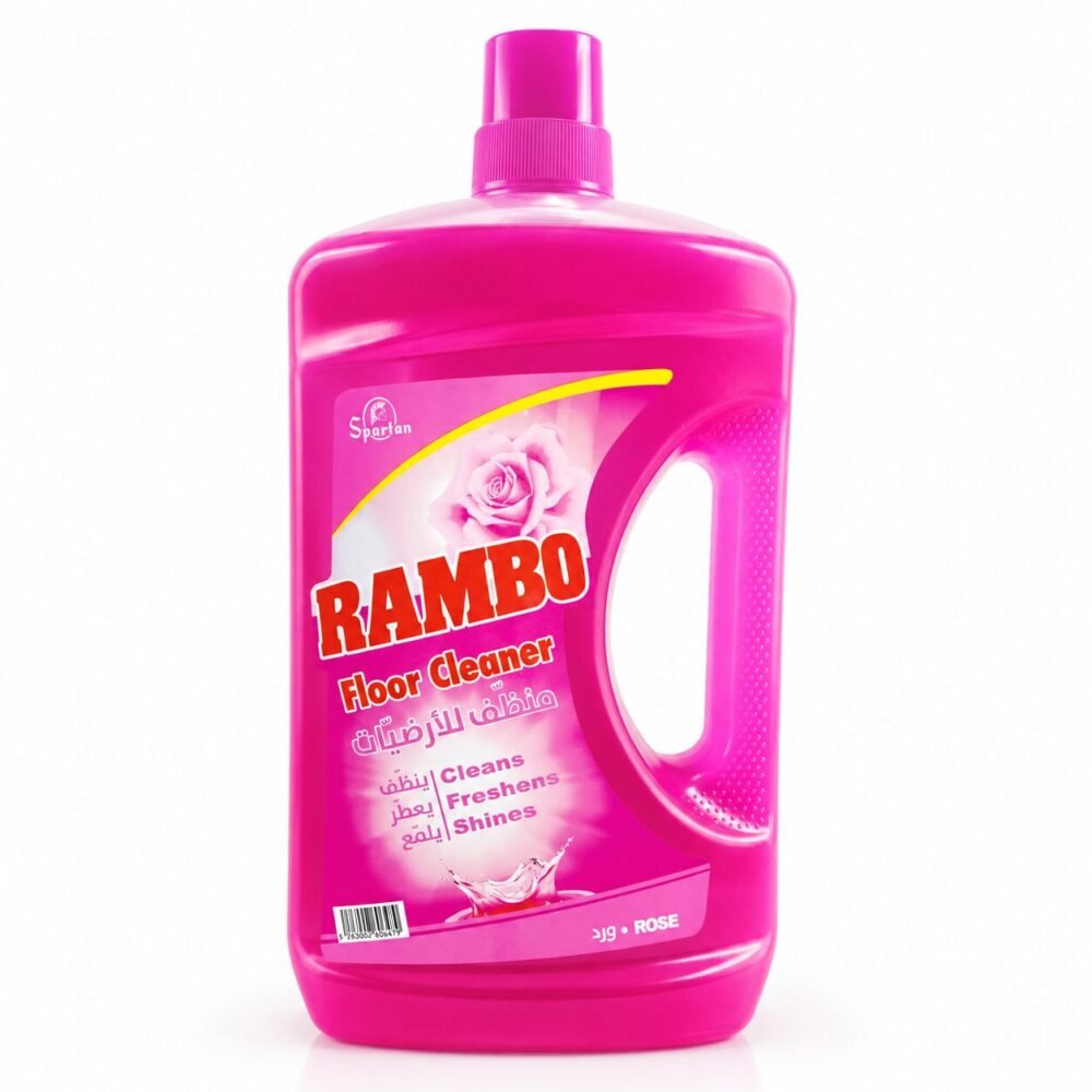 "Spartan RAMBO" Floor Cleaner 1.5L - منظّف للأرضيّات ينظّف , يعطّر ويلمّع